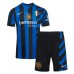 Maglie da calcio Inter Milan Denzel Dumfries #2 Prima Maglia Bambino 2024-25 Manica Corta (+ Pantaloni corti)